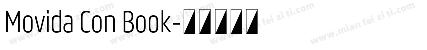 Movida Con Book字体转换